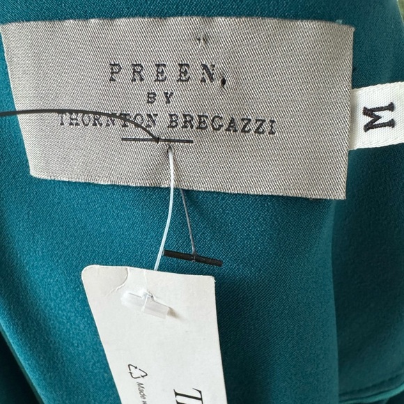 Preen by Thornton Bregazzi Dress teal green M - Picture 9 of 10
